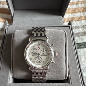 Michele CSX 36 Stainless Steel Watch